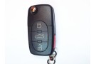 Выкидной ключ Audi A6 3 кнопки #45